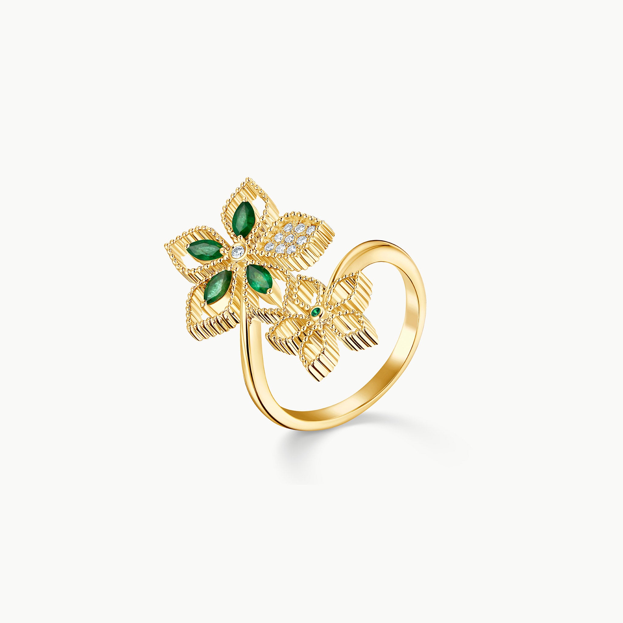 LILAC BLOOMING CHARM RING – Losange Jewelry
